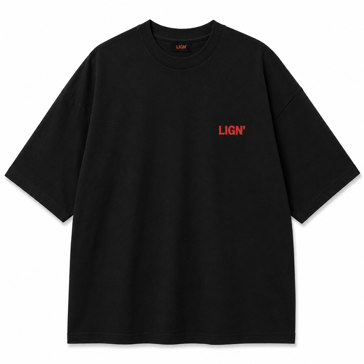 T-shirt Noir Oversize « POV : Tu n’es pas à la hauteur »
